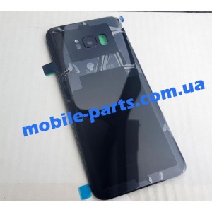 Задняя стеклянная крышка Gorilla Glass для Samsung Galaxy S8 SM-G950 Black оригинал