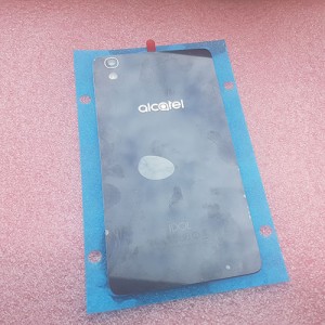 Оригинальная стеклянная задняя крышка для Alcatel One Touch Idol 4 6055K Black