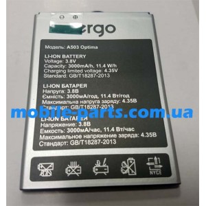 Оригинальный аккумулятор 3000 мАч для Ergo A503 Optima Dual Sim
