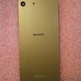 Задняя стеклянная крышка для Sony Xperia M5 E5653 Gold оригинал