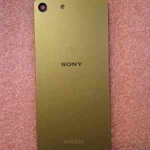 Задняя стеклянная крышка для Sony Xperia M5 E5653 Gold оригинал