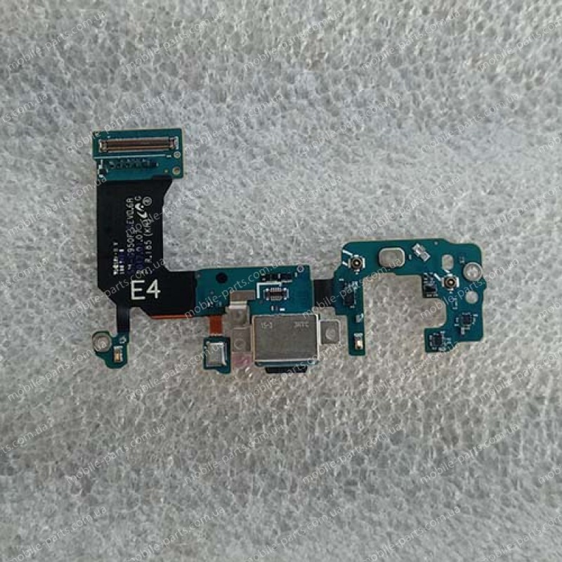 Разьем USB Type-C на шлейфе в сборе с микрофоном для Samsung Galaxy S8 SM-G950 оригинал
