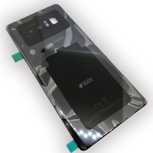 Задняя стеклянная крышка Gorilla Glass для Samsung Galaxy Note 8 SM-N950 Black со скотчем оригинал
