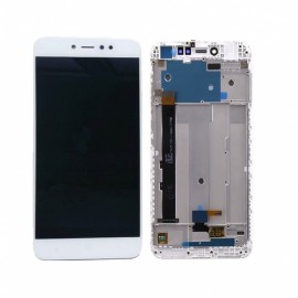 Дисплей 5,5" в сборе с рамкой и сенсором для Xiaomi Redmi Note 5A White оригинал