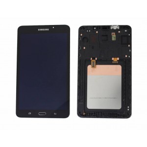 Оригинальный дисплей в сборе с сенсором и рамкой для Samsung SM-T280 Galaxy Tab A 7" Black