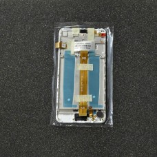 Дисплейный модуль 5.2" IPS в сборе с передней панелью, сенсором и шасси для Asus ZenFone 4 Max ZC520KL Dual Sim White оригинал