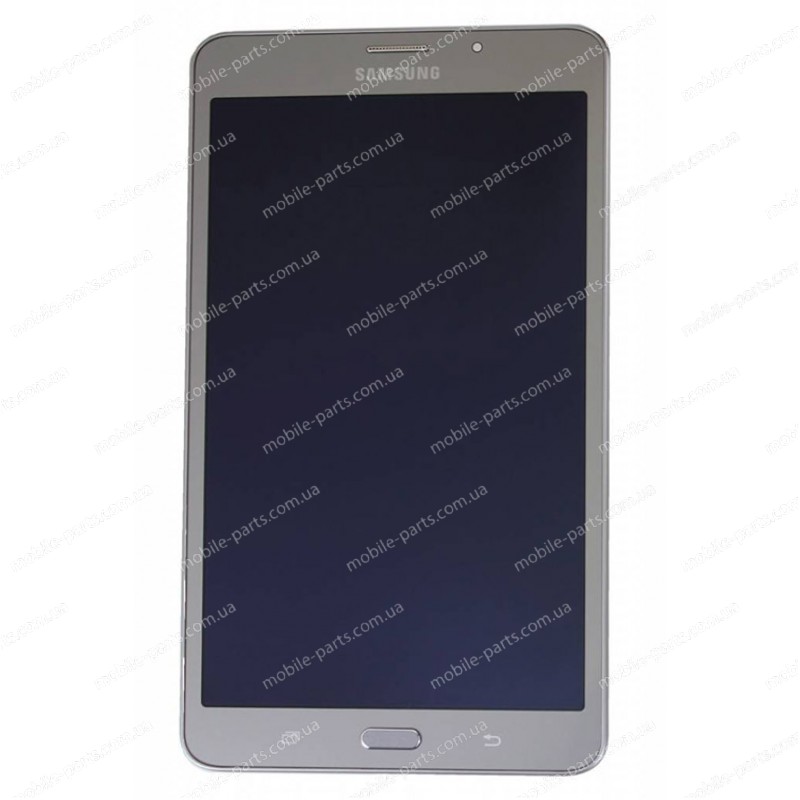 Оригинальный дисплей в сборе с сенсором и рамкой для Samsung SM-T285 Galaxy Tab A 7" Silver