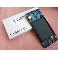 Оригинальный дисплей 6.4" Super AMOLED в сборе с сенсором и рамкой для Samsung SM-A305 Galaxy A30 Black