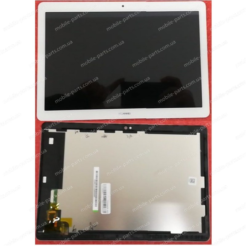 Дисплей 9,6" IPS в сборе в сенсором и рамкой для Huawei MediaPad T3 10 LTE (AGS-L09) White оригинал