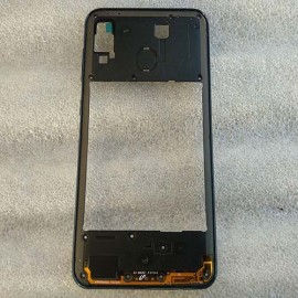 Средняя часть корпуса с NFC антенной для Samsung Galaxy A30 SM-A305 Black оригинал