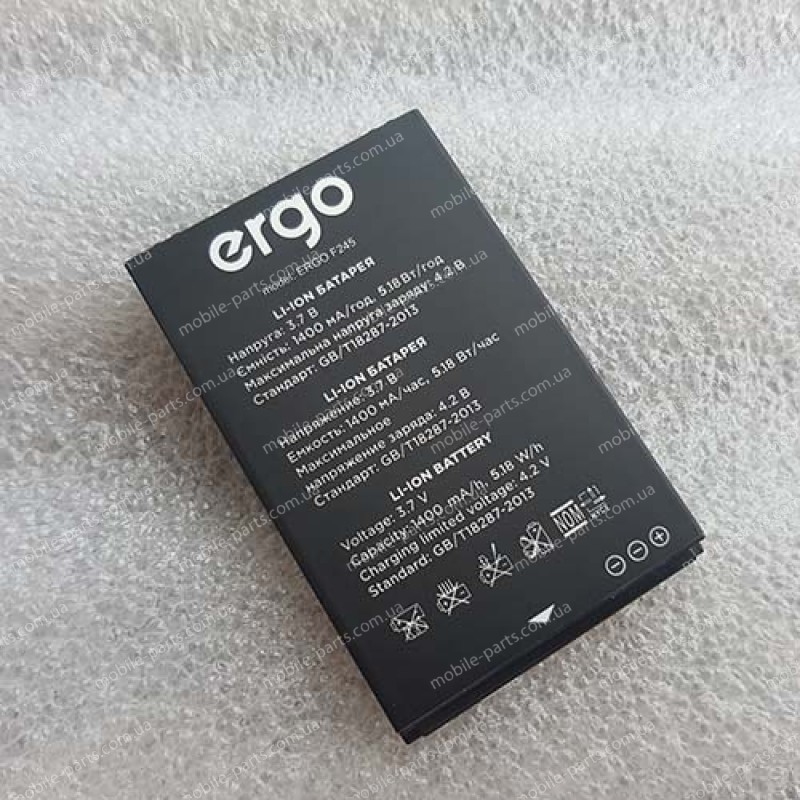 Оригинальный аккумулятор 1400 мАч для Ergo F245 Strength Dual Sim