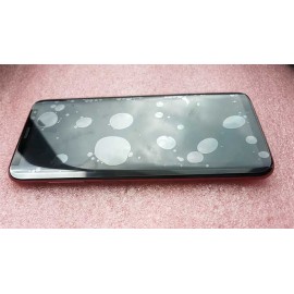 Дисплей в сборе с передней панелью, сенсором и боковыми клавишами для Samsung G950 Galaxy S8 Burgundy Red оригинал