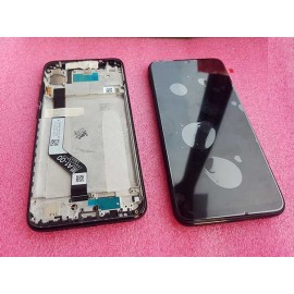 Оригинальный дисплей 6.3" IPS в сборе сенсором , металлической рамкой и боковыми клавишами для Xiaomi Redmi Note 7 Black (сервисный !)