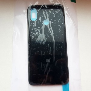 Задняя стеклянная панель для Xiaomi Mi 8 Black оригинал