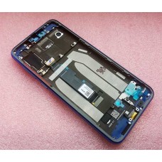Дисплей Super AMOLED 5,97" в сборе с сенсором и рамкой для Xiaomi Mi 9 SE Blue оригинал