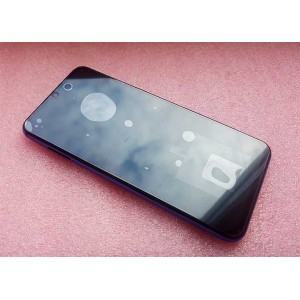 Дисплей Super AMOLED 5,97" в сборе с сенсором и рамкой для Xiaomi Mi 9 SE Blue оригинал