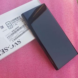 Дисплей Dynamic AMOLED 6,3" в сборе с сенсором и металлической рамкой для Samsung SM-N970 Galaxy Note 10 Black Service pack