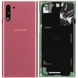 Задняя крышка в сборе со стеклом камеры и проклейкой для Samsung SM-N970 Galaxy Note 10 Pink service pack
