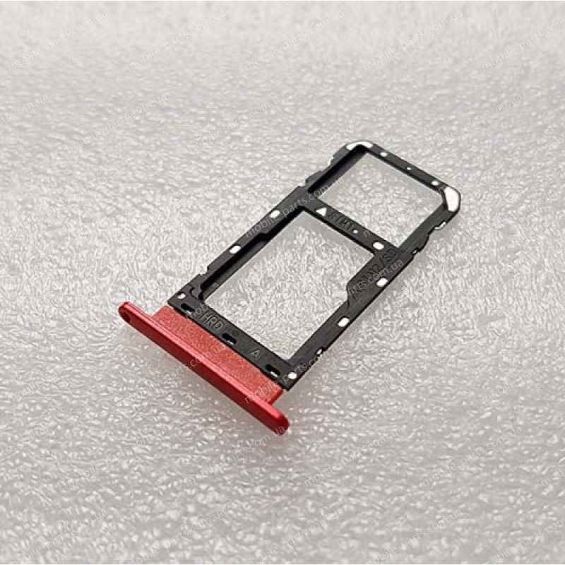 Выдвижной комбинированный слот (лоток) для SIM-карты и microSD карты памяти TP-Link Neffos C9 Max TP7062A Red оригинал