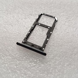 Выдвижной комбинированный слот (лоток) для SIM-карты и microSD карты памяти TP-Link Neffos C9 Max TP7062A Nebula Black оригинал