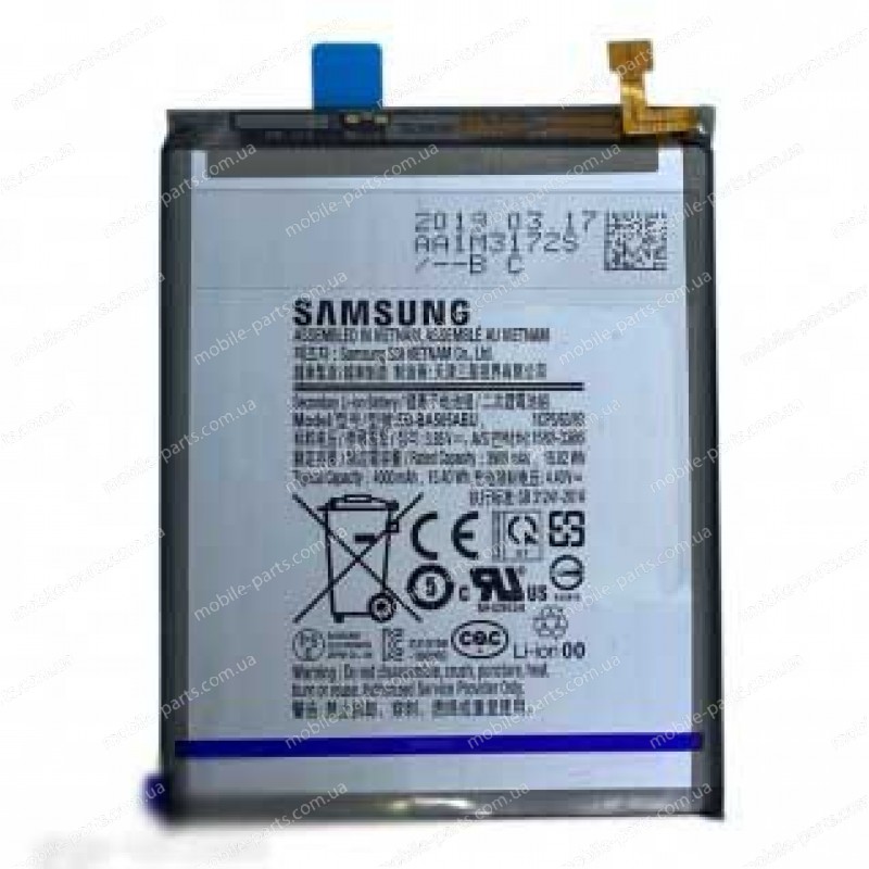 Оригинальный аккумулятор EB-BG580ABU 5000 мАч для Samsung SM-M205 Galaxy M20