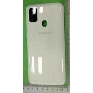 Задняя крышка со стеклом камеры и боковыми кнопками для Samsung SM-M307 Galaxy M30s White оригинал