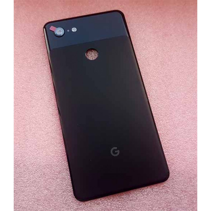 Задняя крышка в сборе со стеклом камеры для Google Pixel 3 XL Just Black оригинал