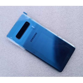 Задняя стеклянная крышка Gorilla Glass для Samsung SM-G973 Galaxy S10 Prism Blue оригинал (сервисная)