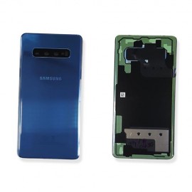 Задняя стеклянная крышка Gorilla Glass для Samsung SM-G975 Galaxy S10 Plus Prism Blue оригинал