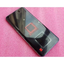 Оригинальный дисплей AMOLED в сборе с металлической  рамкой для Xiaomi Mi 10 Twilight Grey ( Huaxing коннектор C )