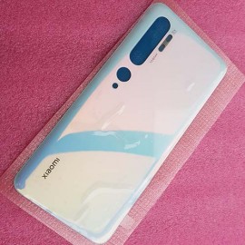 Задняя стеклянная крышка для Xiaomi Mi Note 10 Glacier White оригинал