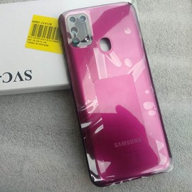 Задняя часть корпуса в сборе с линзами камеры для Samsung SM-M315 Galaxy M31 Red оригинал