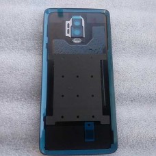 Задняя крышка в сборе со стеклом камеры для OnePlus 6T Midnight black (A6013) оригинал