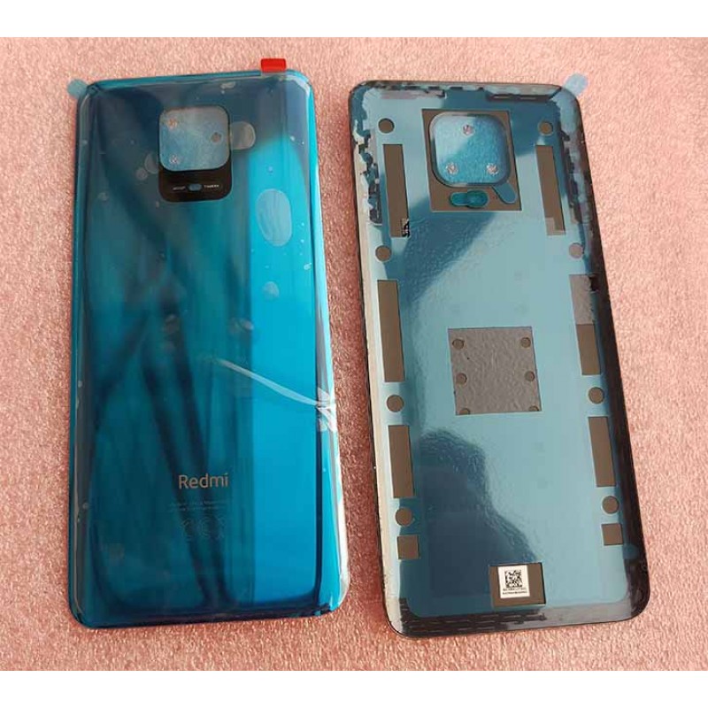 Задняя стеклянная крышка для Xiaomi Redmi Note 9 Pro, Redmi Note 9S Blue оригинал