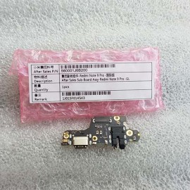 Оригинальная нижняя плата с разъёмом USB Type C и микрофоном для Redmi Note 9 Pro	