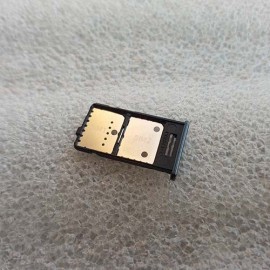 Держатель Sim и карты памяти для Samsung SM-M317 Galaxy M31s Black оригинал