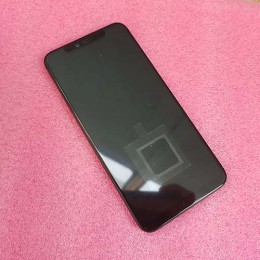 Оригинальный AMOLED дисплей в сборе с сенсором, сканером отпечатка пальца и рамкой для Xiaomi Mi 8 Pro Black