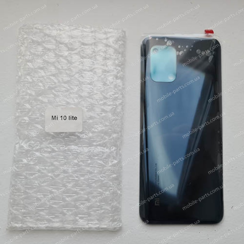 Оригинальня стеклянная крышка для Xiaomi Mi 10 Lite Cosmic Gray