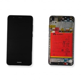 Оригинальный дисплей в сборе с рамкой и аккумулятором для Huawei P10 Lite WAS-LX1 Black