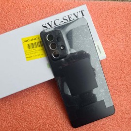 Задняя часть корпуса в сборе с линзами камеры для Samsung SM-A525 Galaxy A52 4G Black оригинал