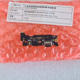 Оригинальная нижняя плата с разъёмом USB Type C и микрофоном для Xiaomi Redmi Note 10 Pro (M2101K6G)	сервисная