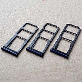 Слот SIM карт и microSD (SIM Tray Holder) для Vivo V17 Neo 1907 Diamond Black оригинал