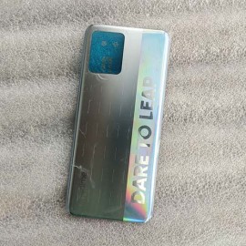 Задня кришка для Realme 8 RMX3085 Cyber Silver оригінал (сервісна!)