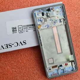 Дисплей 6.5", Super AMOLED в зборі з рамкою для Samsung SM-A536 Galaxy A53 5G Blue оригінал