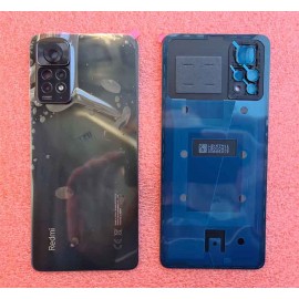 Оригінальна задня кришка в зборі зі склом камери та клеючою основою адгезивом для Xiaomi Redmi Note 11 Pro 2201116TG Graphite Gray