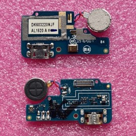 Плата зарядки (SUB Charging Board) с разъёмом micro USB, вибро и микрофоном для TP-Link Neffos C5 Max TP702A оригинал