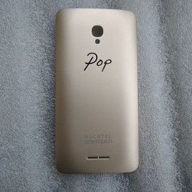 Задняя крышка для Alcatel One Touch Pop Star 5022D Gold оригинал