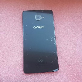 Крышка АКБ для Alcatel One Touch Idol 4S 6070K Dark Gray оригинал