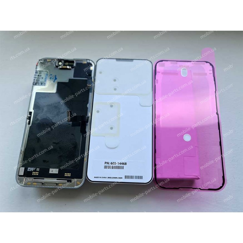 Дисплей LTPO Super Retina XDR OLED в зборі з рамкою для Apple iPhone 15 Pro оригінал сервіс