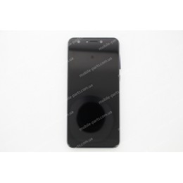 Дисплейный модуль в рамке и с боковыми клавишами для Asus ZenFone 5 Lite ZC600KL Black оригинал